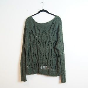 American Eagle Outfitters Sweaters - American Eagle | Green Knit Top American Eagle Outfitters Sweaters - American Eagle | Green Knit Top